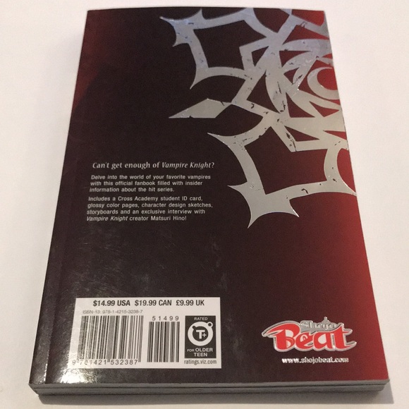 Vampire Knight Official Fanbook Shojo Beat Manga Anime Book - Picture 10 of 10